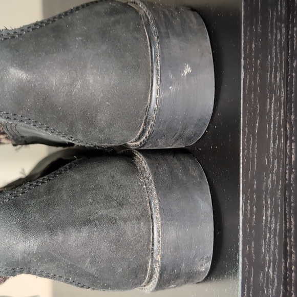 Timberland Leather Animal Print Cheetah Lace up boots Size 6 Women's - Picture 5 of 11